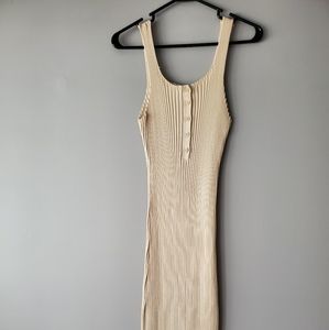 Form Hugging Midi Dress